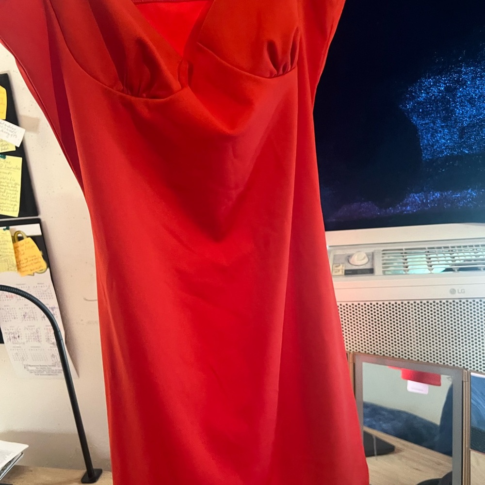 Women's red Dress